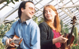 Rebecca Barclay & John Steele close up phot